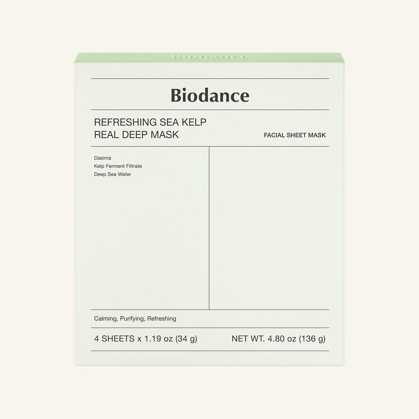 Refreshing Sea Kelp Real Deep Mask