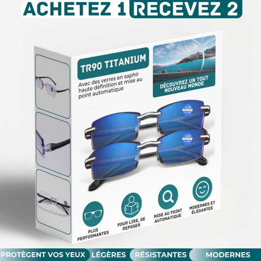 Lunettes Intelligentes TR90 - Révolution Oculaire (ユニセックス) - [ACHETEZ 1、OBTENEZ 2] 