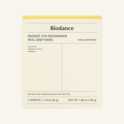 Radiant Vita Niacinamide Real Deep Mask
