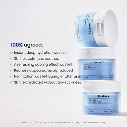 Cera-nol Gel Toner Pad