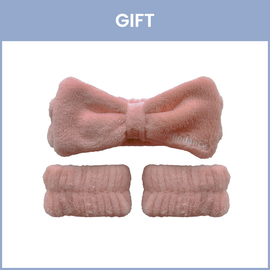 [Gift] Fluffy Headband & Wristband Set